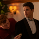 L to R: Owen Daniels as A.I. Guy and Robbie Amell as Nathan in 'Upload' Season 1